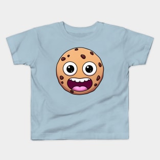 Happy Chocolate Chip Cookie Kids T-Shirt